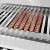 Wysokowydajny grill gazowy do Adana & Shish Kebab - z 15 automatycznie obracającymi się szpikulcami