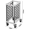 CAMBRO | CAMSHELVING® Wózek na 9 pojemników GN 1/1
