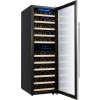 Chłodziarka do wina - 2 strefy klimatyczne - 160 litrów - maks. 53 butelki