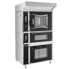 Piec konwekcyjno-parowy piekarniczy - Touch - 6x EN 60x40 - włącznie z piecem do pizzy, okapem i garownią