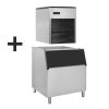 Kostkarka do lodu - 335 kg / 24godz. - z pojemnikiem na lód
