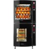 UBERT | Obrotowy grill do kurczaka - z piecem konwekcyjno-parowym CONVEX® 8x GN 1/1