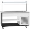 Wózek chłodniczy do bufetu DANZIG - 1600 mm - dla 4x GN 1/1