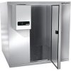 Komora mroźnicza ze stali nierdzewnej - 2100x1500mm - 4,14m³ - włącznie z zamrażarką i listwami