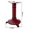 Podstawa do maszyny z kołem zamachowym rustikalna ASS250 - czerwona