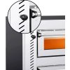 Elektryczny piec do pizzy - 4x 34cm - Manualny