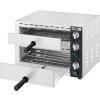 Elektryczny mini piec do pizzy/podpłomyków - 2 x 33 cm - Manualny