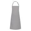 (6 sztuk) KARLOWSKY | Fartuch na szelkach z kieszenią Basic - bazaltowy szary