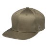 (5 szt.) KARLOWSKY | Płaska Czapka z daszkiem Classic - Khaki