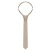 (5 sztuk) KARLOWSKY | Krawat - 148 x 6,5 cm - piaskowy