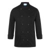 (6 sztuk) KARLOWSKY | kurtka szefa kuchni Basic - Czarny - Rozmiar: 3XL