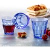 (6 sztuk) Duralex Uniwersalna szklanka do napojów - PICARDIE - 250 ml - Niebiesko- Przezroczysty