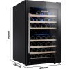 Chłodziarka do wina - 2 strefy klimatyczne - 120 litrów - maks. 45 butelek