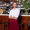 (6 sztuk) KARLOWSKY | Fartuch Bistro Basic - Bordowy