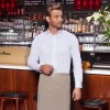 (6 sztuk) KARLOWSKY | Fartuch Bistro Basic - Piaskowy