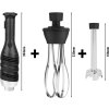 Blender ręczny SET - mikser ręczny - 160 mm