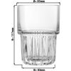 (12 sztuk) Szklanka do longdrinków - EVEREST - 355 ml - Przezroczysta