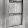 Grill gazowy gyrosa /kebab - 4+4 palniki - maks. 120 kg - włącznie z płytą ochronną i drzwiami na zawiasach