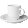 (6 sztuk) Filiżanki do kawy + spodki Mammoet - 14 cl - Biały
