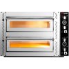 Elektryczny piec do pizzy - 4+4x 34cm - manualny - włącznie z podstawą