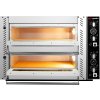 Elektryczny piec do pizzy - 4+4x 34cm - Manualny