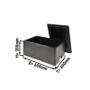 Thermobox GN 1/1 - 45,4 litra | Pudełko izolowane | Pudełko styropianowe | Polibox | Pudełko do przechowywania ciepła