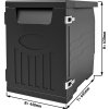 Thermotransportbox Fronlader | Pudełko izolacyjne | Pudełko styropianowe | Polibox | Pudełko do utrzymywania ciepła - 92 litry