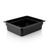 Pojemnik polipropylenowy GN 1/2 - czarny - wysokość 100mm