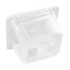Pojemnik polipropylenowy GN 1/6 - przeźroczysty - głębokość 100mm