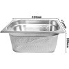 Pojemnik GN 1/3 - perforowany – Głębokość 200 mm