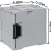 Thermobox - 58 litrów | Pudełko izolowane | Polibox | Pudełko utrzymujące ciepło