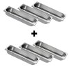 6x Pojemnik GN 2/4 – Głębokość65 mm
