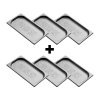 6x Pojemnik GN 1/3 - perforowany – Głębokość 20 mm