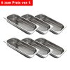 6x Pojemnik GN 1/3 – Głębokość 20 mm