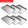 6x Pojemnik GN 2/1 - perforowany – Głębokość 40 mm