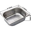 Pojemnik GN 1/2 - perforowany – Głębokość 100 mm
