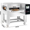 Elektryczny piec do pracy ciągłej - 1670x2150mm - cyfrowy - szerokość taśmy: 800mm - włącznie z ramą podstawy