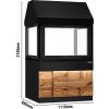 Element neutralny do grilli węglowych TORONTO - 1100mm - blat z czarnego granitu