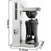 Ekspres do kawy z filtrem i dozownikiem gorącej wody - 5 litrów - 4,5 kW - automatyczne napełnianie wodą
