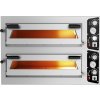 Elektryczny piec do pizzy - 4+4x 35cm - Manualny