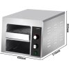Toster z 2 poziomami – 2,2 kW