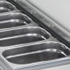 Stół chłodniczy do pizzy PREMIUM PLUS - 1490x700mm - z 2 drzwiami - włącznie z witryną chłodniczą nadstawną - 6x GN 1/4