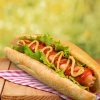 detail hot dog