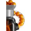 Elektryczna wyciskarka do pomarańczy - srebrna - Automatyczny podajnik owoców