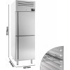 Chłodziarka PREMIUM PLUS - GN 2/1 - 560 litrów - z 2 półdrzwiami ze stali nierdzewnej