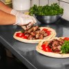 Szafka robocza PREMIUM ze stali nierdzewnej - 1600x600 mm - z 3 szufladami po lewej stronie bez panelu tylnego