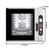 Piec konwekcyjno-parowy - Touch - 7x GN 1/1 - z systemem mycia