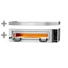 Elektryczny piec do pizzy Power - 4x 34cm - Cyfrowy - włącznie z okapem