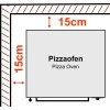 pizzaoven distance drawing