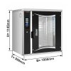 Piec konwekcyjno-parowy piekarniczy - Touch - 10x EN 60x40
